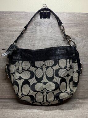 Coach | Bags | Vintage Coach Hamptons Leather Buckle Hobo 7548